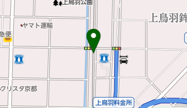 Pat十条・上鳥羽口間第2駐車場の地図画像