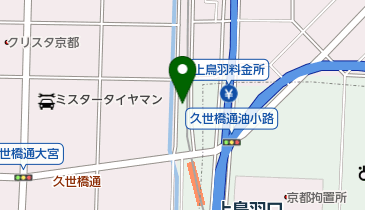 Pat十条 上鳥羽口間第5駐車場の地図画像