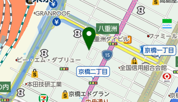 トラストパーク京橋1丁目第2の地図画像