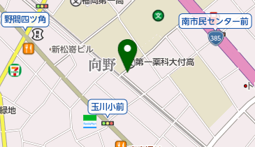 トラストパーク向野1丁目の地図画像