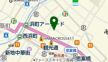 トラストパーク浜町の地図画像