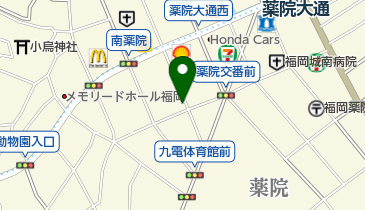 トラストパーク薬院16の地図画像