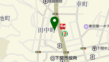 トラストパーク田中町の地図画像