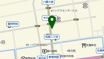 トラストパーク佐賀中央本町の地図画像