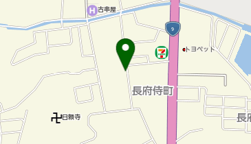 長府侍町駐車場の地図画像