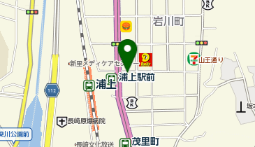 トラストパーク浦上駅前第2の地図画像