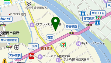 トラストパーク西中洲4の地図画像