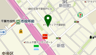 エーパーク新田町の地図画像