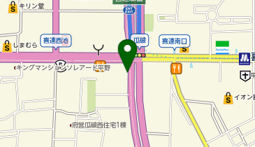 トラストパーク喜連瓜破の地図画像