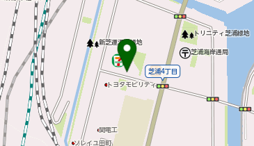 トラストパーク芝浦スクエアビルの地図画像