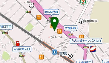 トラストパーク大橋1丁目の地図画像