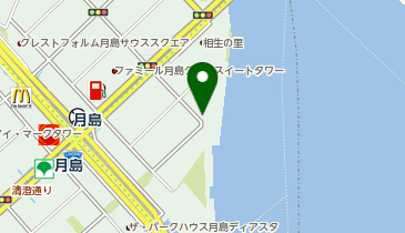 トラストパーク佃3丁目の地図画像