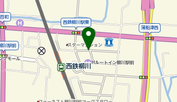 トラストパーク 柳川駅前2の地図画像