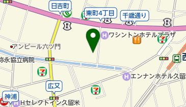 トラストパークほとめき通りの地図画像