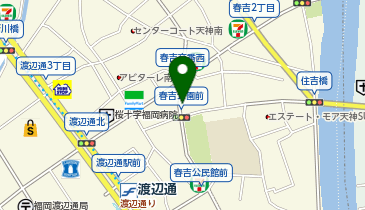 トラストパーク春吉2丁目の地図画像