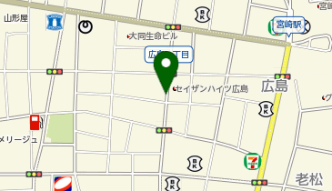 トラストパーク広島通2の地図画像