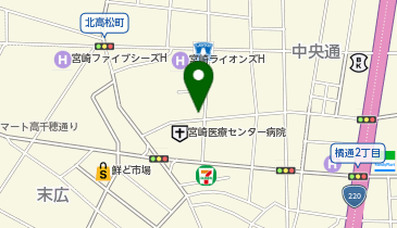 トラストパークもりた高松町の地図画像