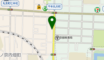 トラストパーク千本丸太町の地図画像