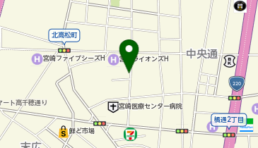 トラストパーク高松町4の地図画像