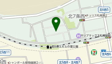 トラストパーク北6西8の地図画像