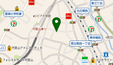 トラストパーク恵比寿西2丁目第2の地図画像