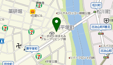 トラストパーク西平塚町の地図画像