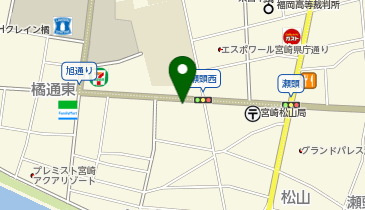 トラストパーク松山1丁目の地図画像