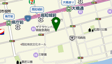 トラストパーク高知本町第2の地図画像