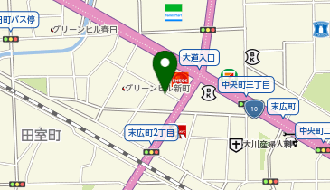 トラストパーク新町3の地図画像