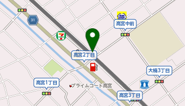 トラストパーク大楠2丁目西鉄高架下の地図画像