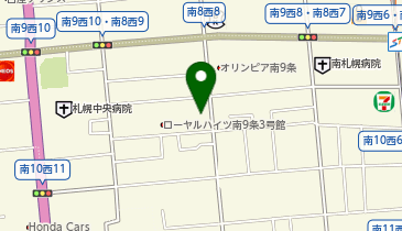 トラストパーク札幌南9条の地図画像