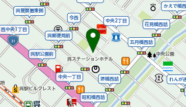 トラストパーク呉中央2丁目の地図画像