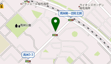 トラストパーク高洲第一団地3街区の地図画像
