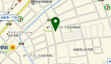 トラストパーク水前寺2丁目の地図画像