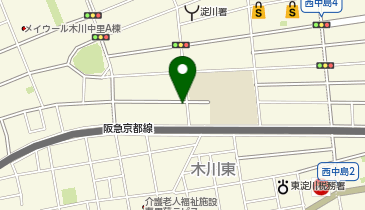 トラストパーク木川東3丁目の地図画像