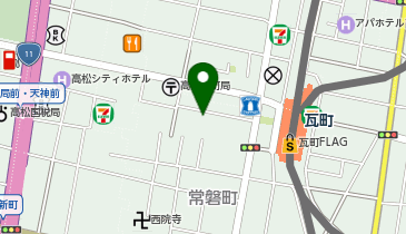 トラストパーク高松常磐町の地図画像