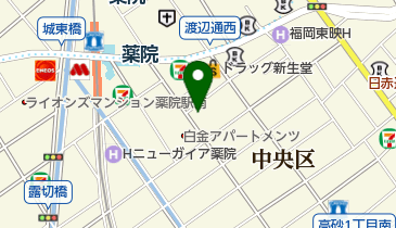 トラストパーク白金1丁目の地図画像