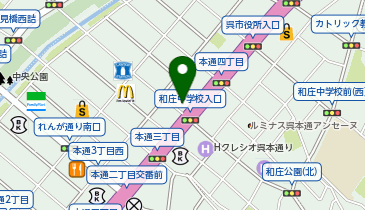 トラストパーク呉本通4丁目の地図画像