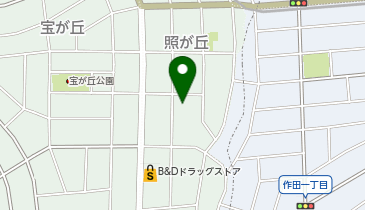 トラストパーク照が丘の地図画像