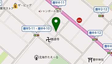 トラストパーク豊平4条11丁目の地図画像