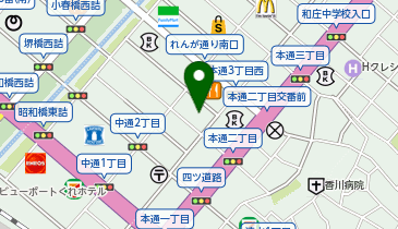トラストパーク呉中通2丁目第3の地図画像