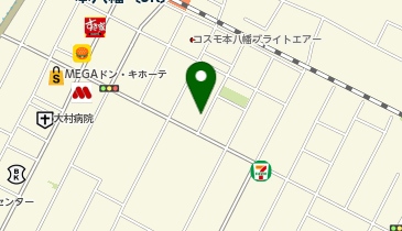 トラストパーク南八幡の地図画像