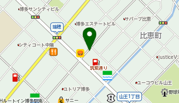 トラストパークサンシティパーキング比恵町の地図画像