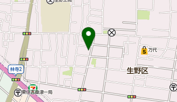 トラストパーク林寺2丁目の地図画像