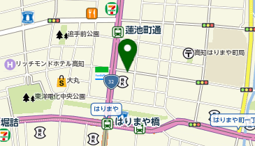 トラストパークはりまや町の地図画像