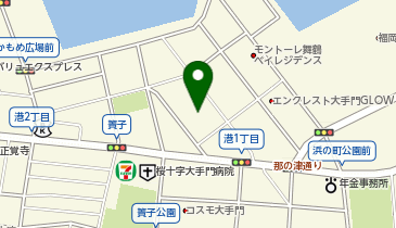 トラストパークロピア長浜店の地図画像
