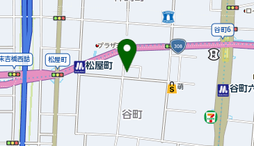 トラストパーク谷町6丁目の地図画像