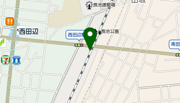 トラストパーク西田辺町の地図画像