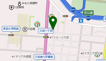 トラストパーク 芝3丁目第2の地図画像