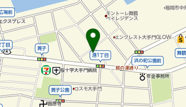 港1丁目パーキングの地図画像